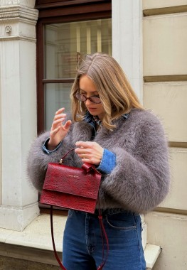 Trunkette Croco Dark Cherry (1)