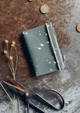 Wallet MIKRO Splash Blue